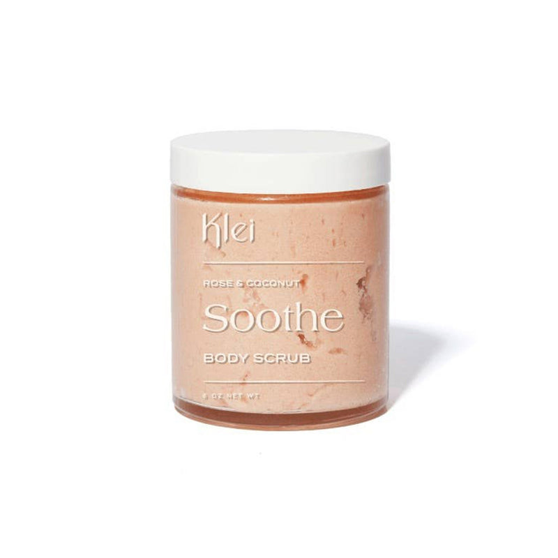 Klei Soothe Rose and Coconut Scented Sugar Body Scrub