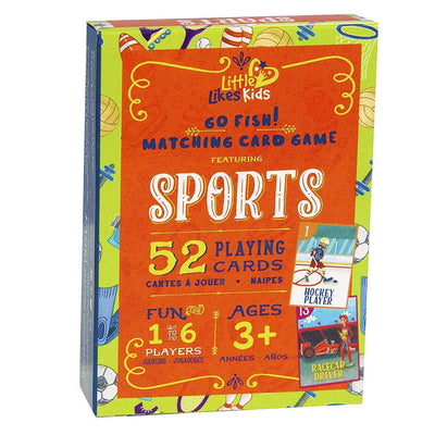 Sports Go Fish & Matching Card Game