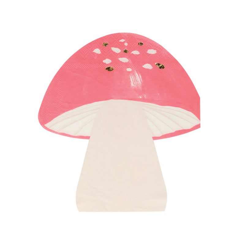 Fairy Mushroom Napkins (Set of 16)