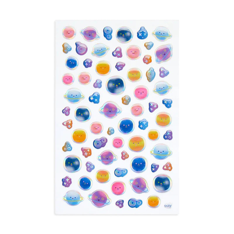 Itsy Bitsy Puffy Stickers in Planet Pals