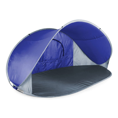 Manta Portable Beach Tent in Blue & Gray