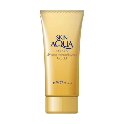 Rohto Skin Aqua UV Super Moisture Essence Gold SPF 50+