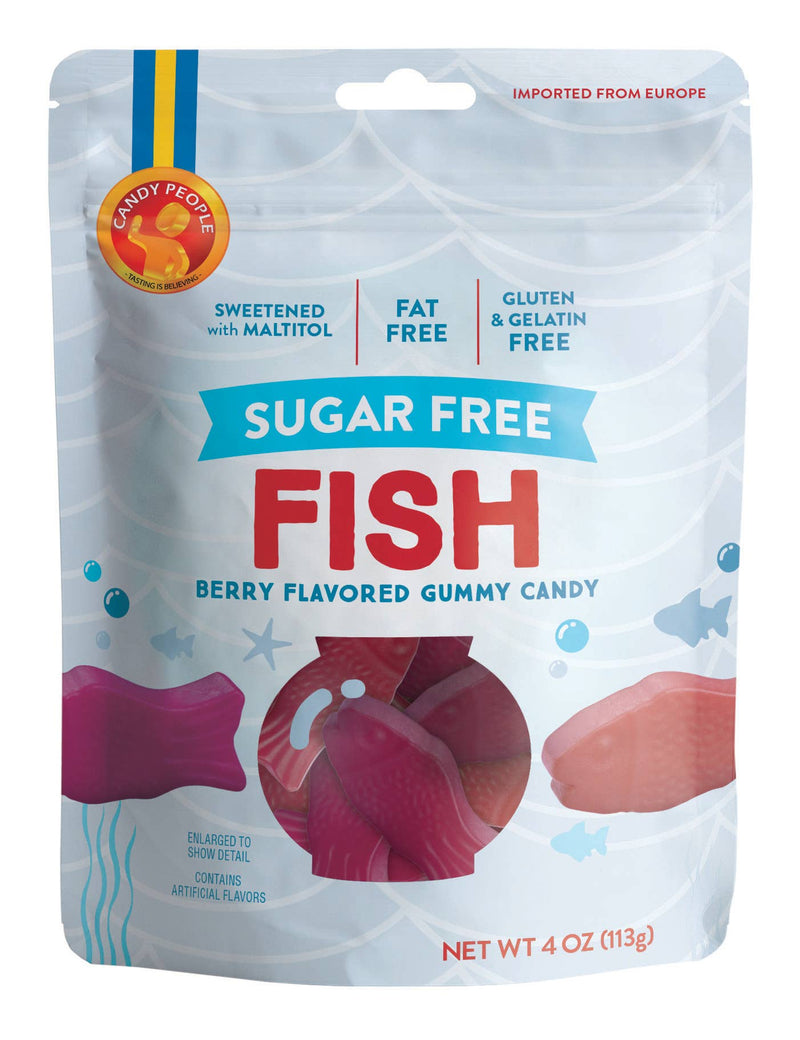 Sugar Free Fish Gummy, 4oz