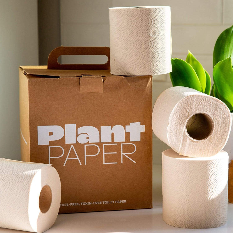 Plant Paper, Bamboo Toilet Paper, 8 rolls