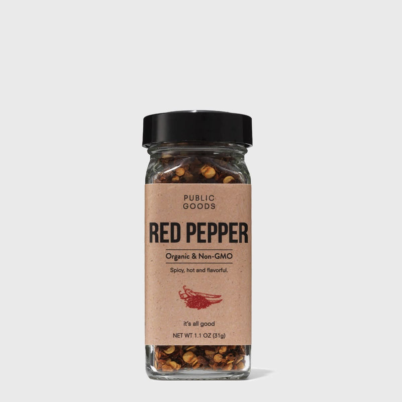 Organic Crushed Red Pepper, 1.1 oz