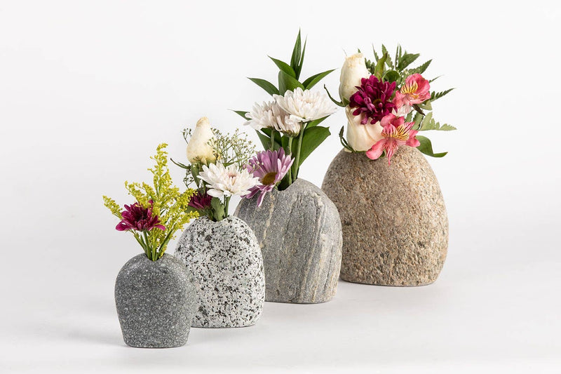 Beach Stone Vase - Small