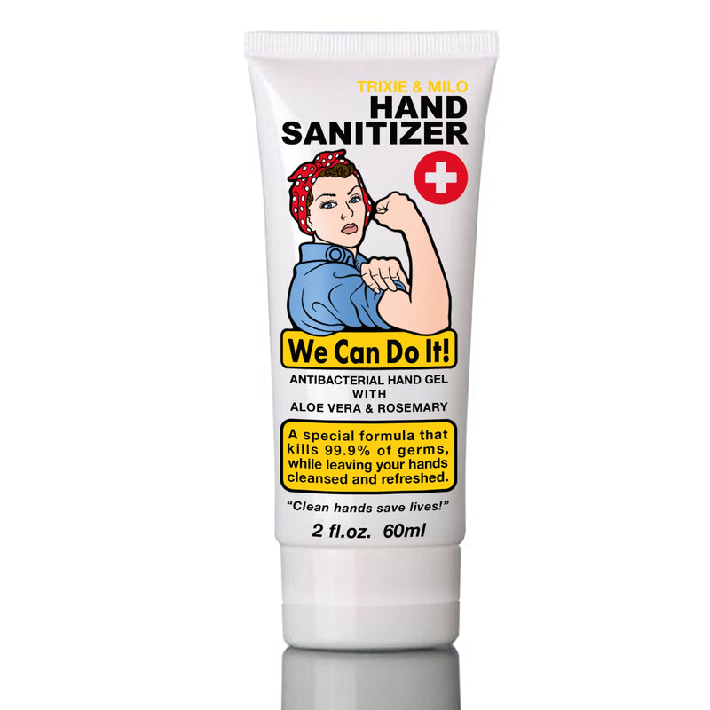 Hand Sanitizer Antibacterial Gel - We Can Do It!!