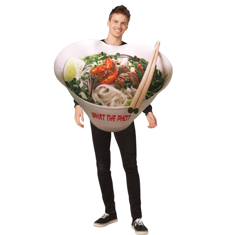 Pho Noodle Bowl Costume, one size, adult tunic