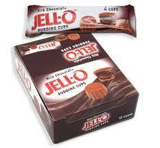 Jell-O Milk Chocolate Pudding Cups 1.55oz