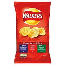Walkers Variety 6 pack
