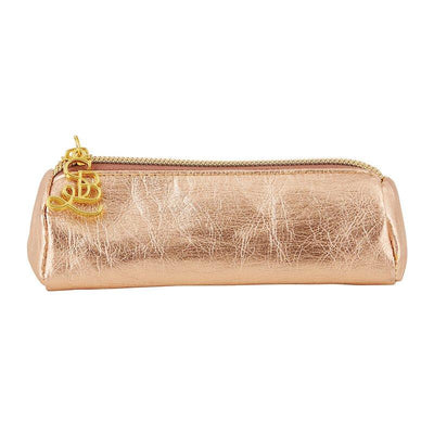 Squeaky Clean Mini Zip Case w/ Cloth in Rose Gold | Perfect for Earbuds, Lip Products, Etc.