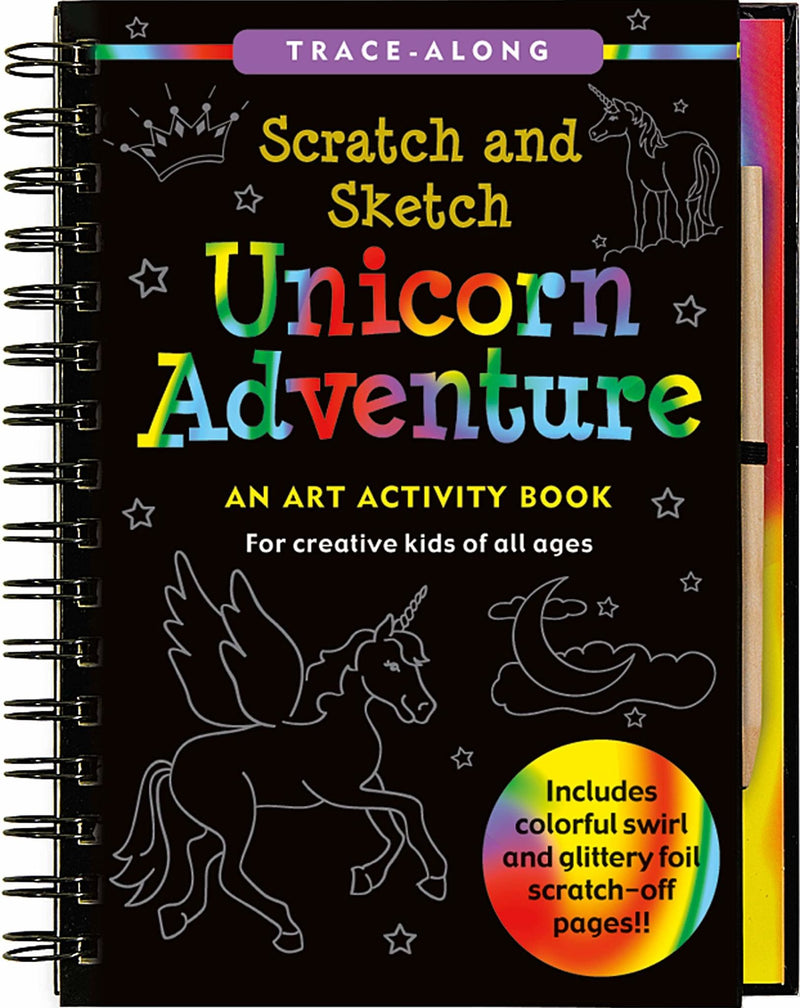 Scratch & Sketch Unicorn Activity Book